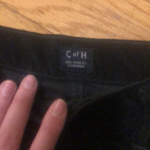 Citizens of Humanity Black velvet jeans size 28 perfect condition - Picture 4 of 6